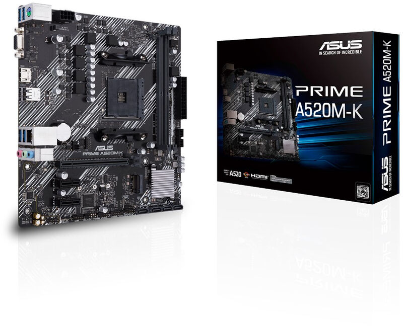 Placa Base Asus PRIME A520M-K