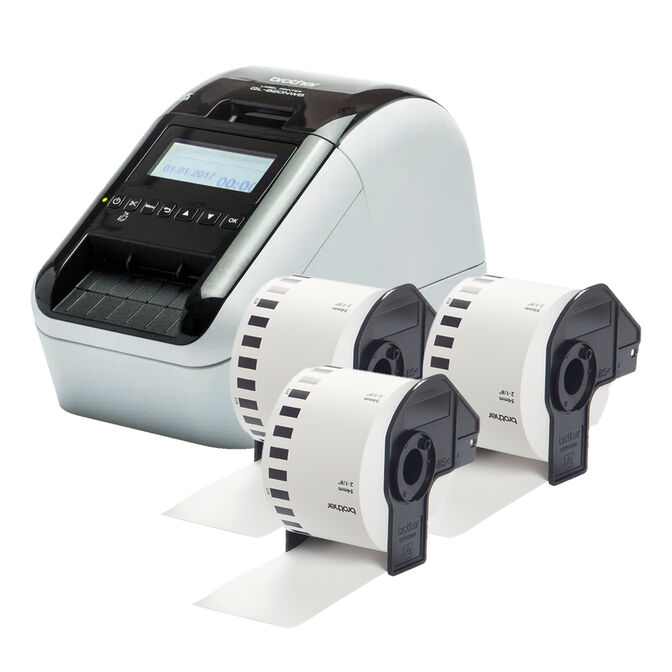 Impresora de Etiquetas Brother QL-820NWBC WiFi Bluetooth image number 1