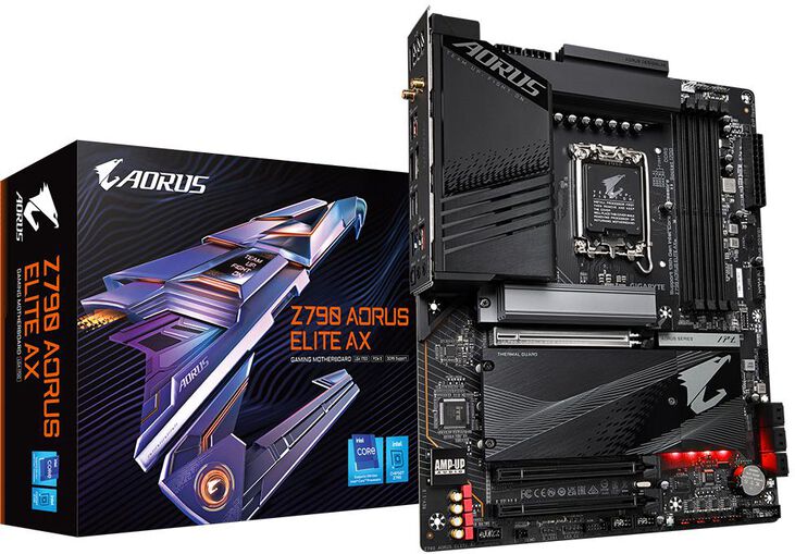 Placa Base Gigabyte Z790 Aorus Elite AX DDR5 image number 1