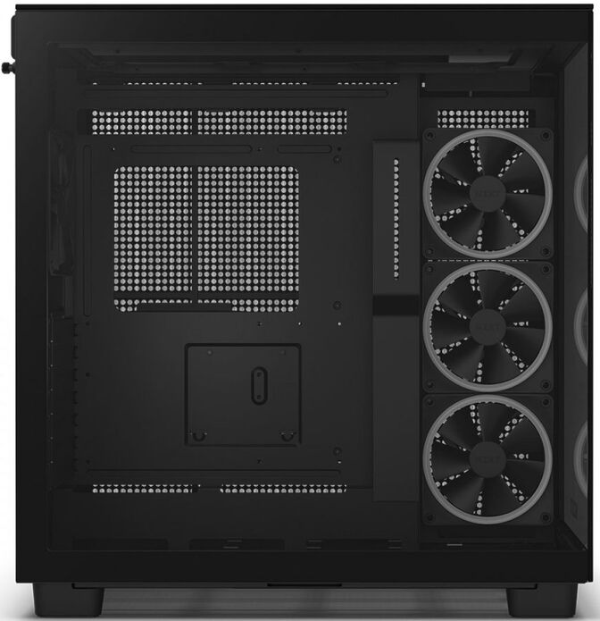 Torre ATX NZXT H9 Elite Negro Cristal Templado image number 2