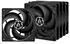 ARCTIC P12 PWM PST Value Pack Carcasa del ordenador Ventilador 12 cm Negro image number null