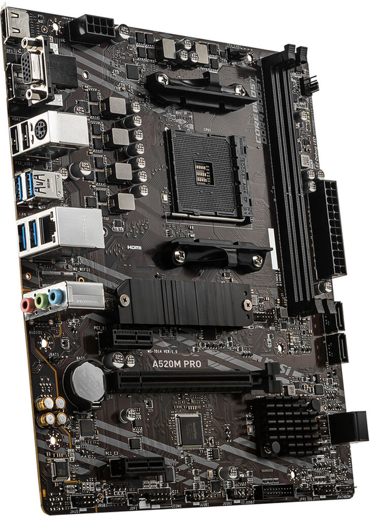 Placa Base MSI A520M PRO image number 2