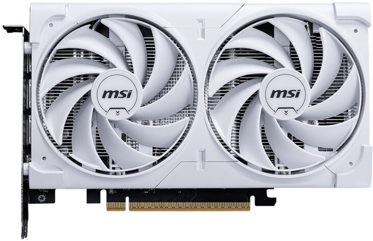 Tarjeta Gráfica MSI GeForce® RTX 5060 VENTUS 2X OC WHITE 8GB GDDR7 DLSS4 image number 1