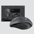 Rat&oacute;n Logitech M705 Marathon Wireless Negro image number null