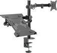 Soporte de Monitor + Port&aacute;til Ewent EW1519 Desk Mounting 13" - 32" Articulado Negro image number null
