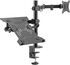 Soporte de Monitor + Portátil Ewent EW1519 Desk Mounting 13" - 32" Articulado Negro image number null