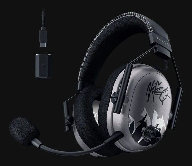 Auriculares Razer BlackShark V3 Pro Wireless/Bluetooth Negro NiKo Ed. image number 1