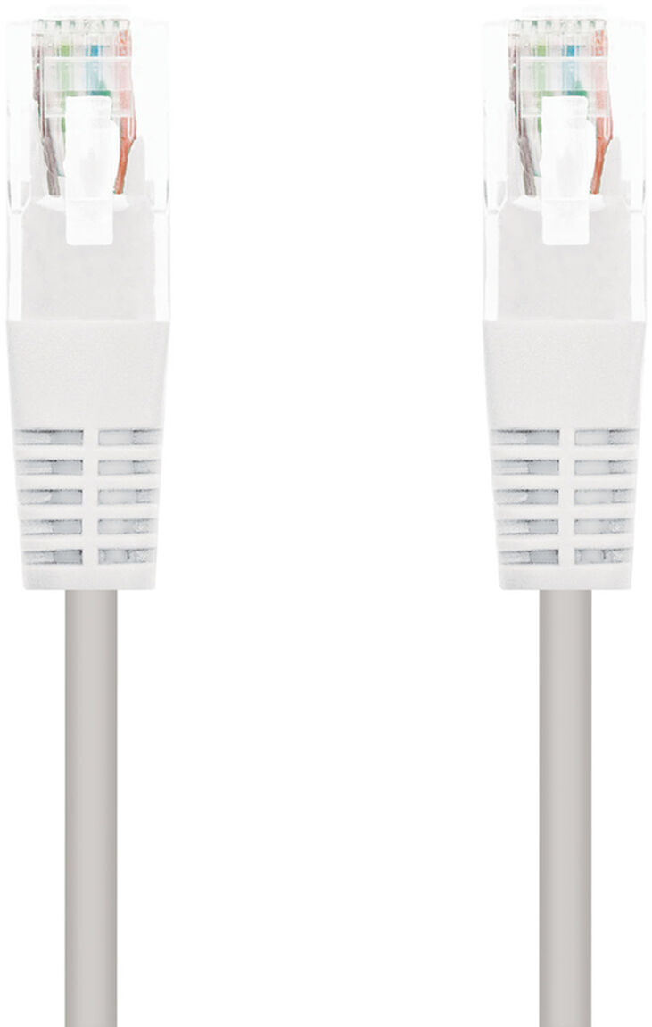 Cable de Red NanoCable RJ45 UTP CAT.5E AWG24 5 M Blanco image number 1