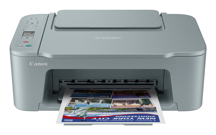 Multifuncional Canon PIXMA TS3752i Wi-Fi Gris Azul image number 2