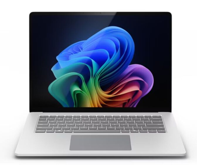 Microsoft Surface Laptop Copilot+ PC 13.8" Intel Core Ultra 7 266V (8 Cores) 16GB RAM 256GB SSD 5G Win 11 Pro Platina image number 0