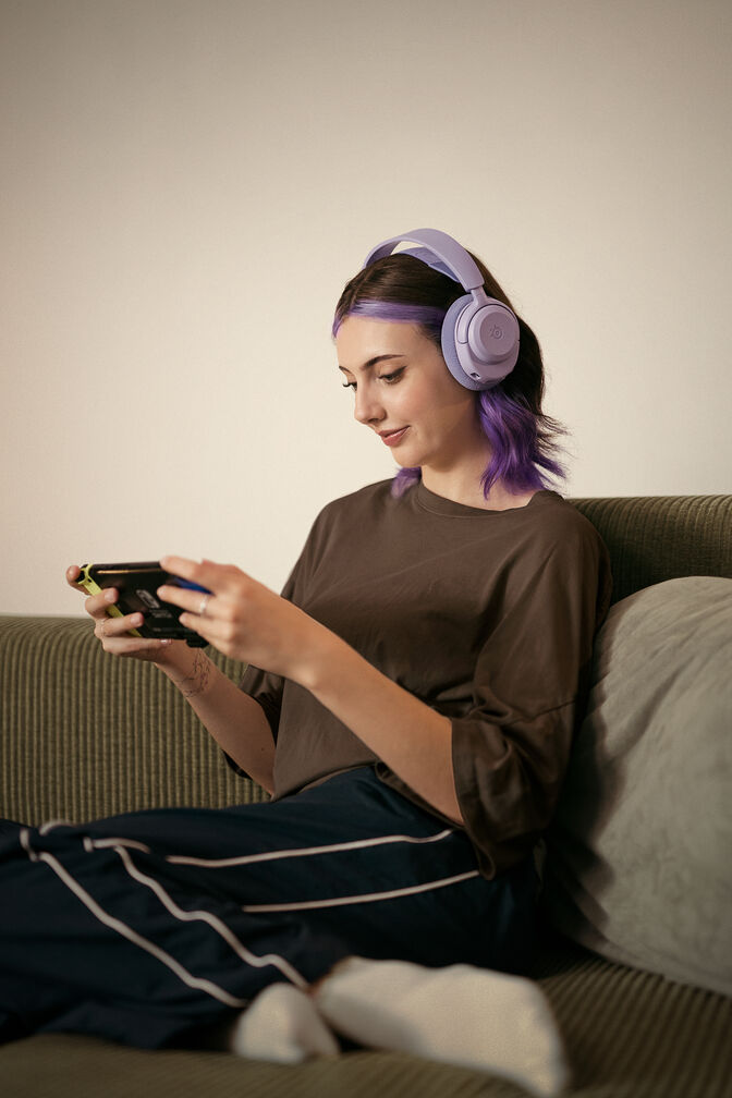 Headset Steelseries Arctis Nova 3X Wireless/Bluetooth Lavanda image number 5