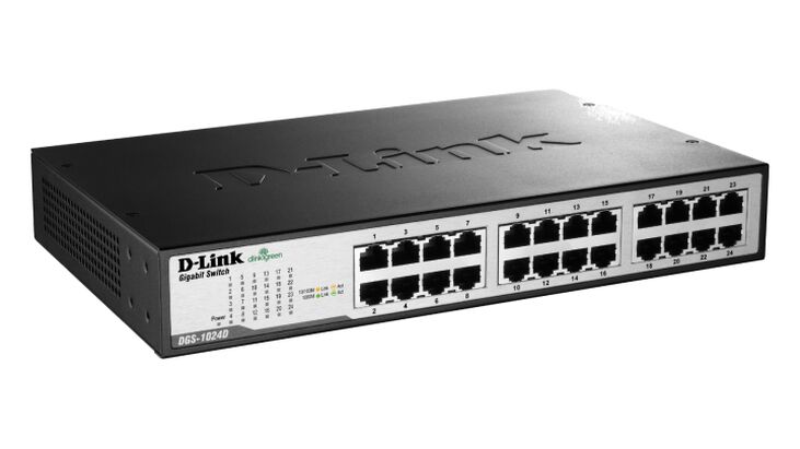 Switch D-Link DGS-1024D 24 Portas Gigabit Unmanaged image number 2
