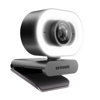 Webcam Streamplify CAM Plus FullHD 60fps con Aro de Luz - Preto