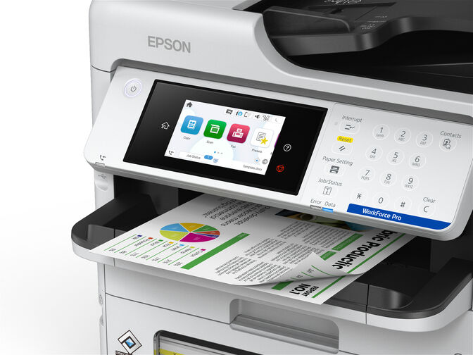 Multifuncional Epson WorkForce Pro EM-C800RDWF RIPS Wi-Fi image number 6