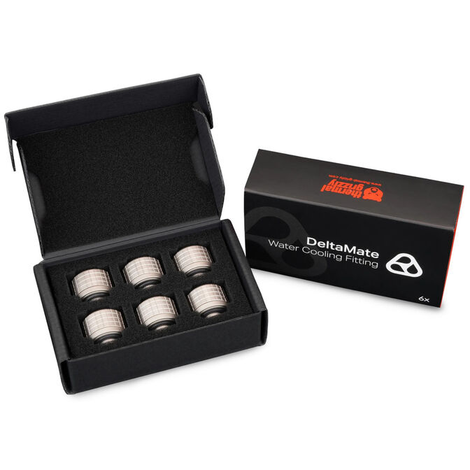 Thermal Grizzly DeltaMate Fitting - ST13 Nickel Mate (Pack 6) image number 2
