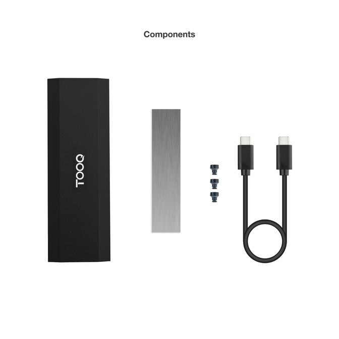 Caja SSD Tooq TQE-2231B M.2 NVMe PCIe USB3.1 Gen 2 Negro image number 7