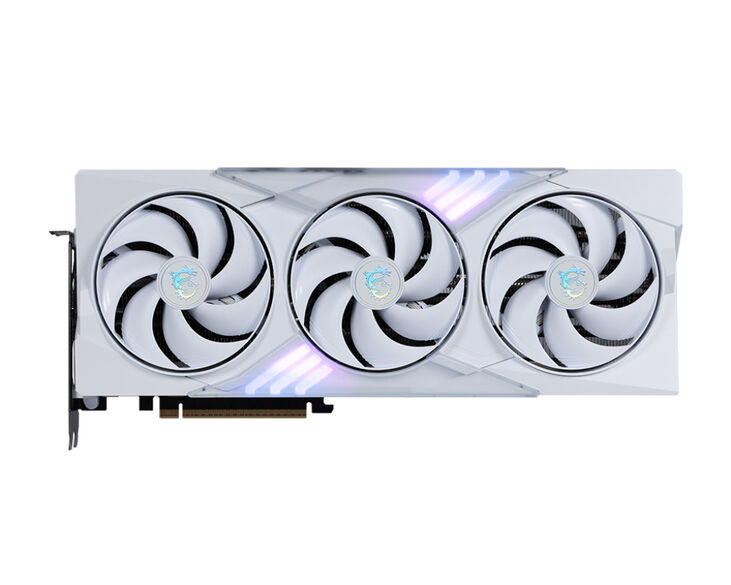 Tarjeta Gráfica MSI GeForce® RTX 5080 GAMING TRIO OC White 16GB GDDR7 DLSS4 image number 1