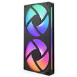 Ventilador NZXT F280 RGB Core Single-Frame Negras - Duplo Vent&iacute;lador 140mm (280mm) image number null