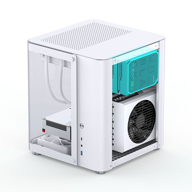 Caja Micro-ATX Jonsbo TK-1 2.0 Vidrio Templado Blanco image number 17