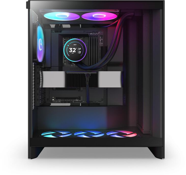 Kit de Refrigeración Líquida CPU NZXT Kraken Elite 420 (2025) RGB Negro image number 5