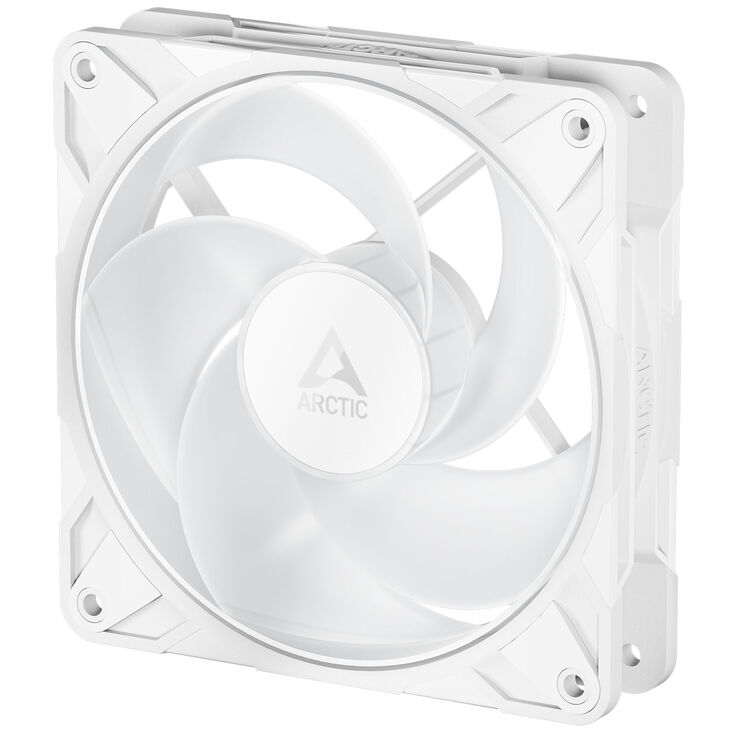Ventilador Arctic P12 PRO Reverse PWM PST ARGB 120mm (Pack 3) - Blanco image number 2