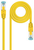 Cable de Red NanoCable RJ45 LSZH CAT.7 600MHZ SFTP AWG26 30 CM Amarillo image number null