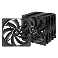 Ventilador Arctic F12 120mm - Negro (Pack 5)