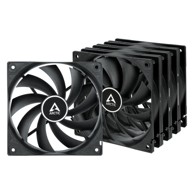 Ventilador Arctic F12 120mm - Negro (Pack 5) image number 0