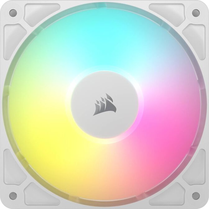 Ventilador Corsair RS120 ARGB PWM Blanco 120mm (Pack 3) image number 1