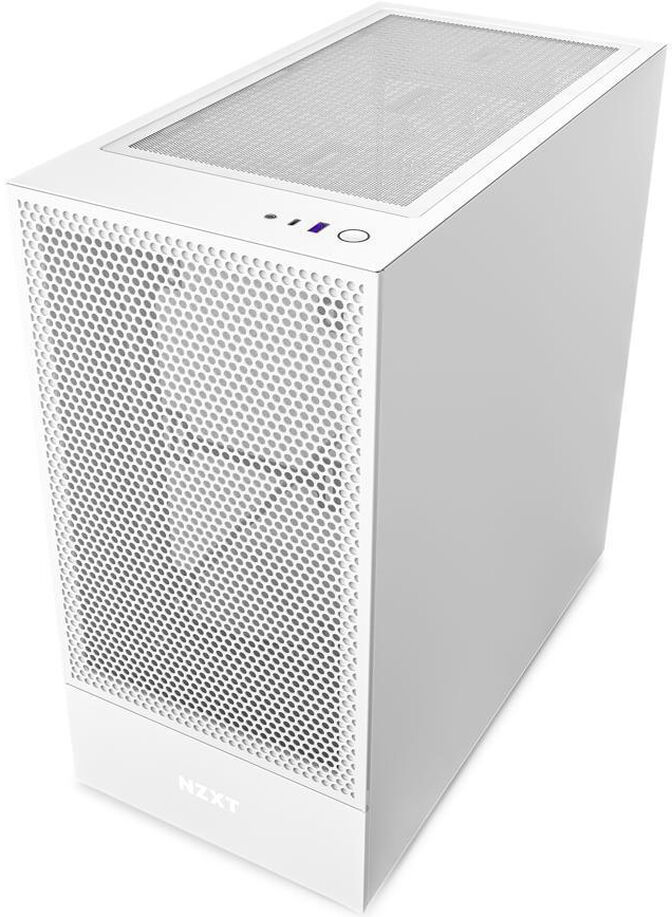 Torre ATX NZXT H5 Flow Blanco Cristal Templado image number 5