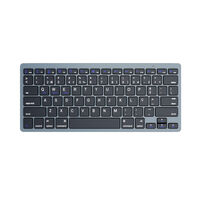 Teclado Ewent EW3120 Ultra-Slim Bluetooth PT Cinza Teclado Ewent EW3120 Ultra-Slim Bluetooth PT Cinza