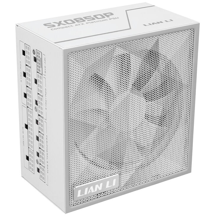 Fuente Modular Lian Li SX 850W 80+ Platinum Blanco image number 0