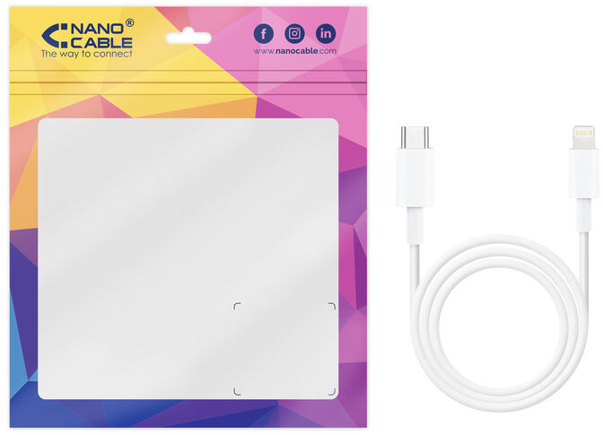 Cable Lightning NanoCable Lightning para USB-C image number 3