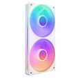 Ventilador NZXT F240 RGB Core Single-Frame Blancas - Duplo Vent&iacute;lador 120mm (240mm) image number null