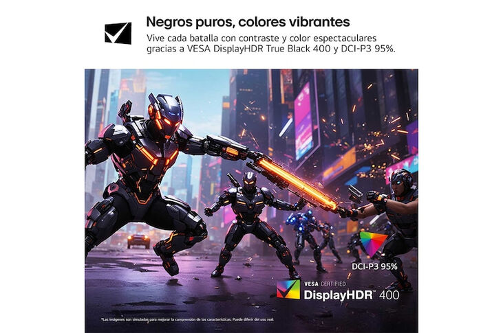 Monitor Gaming LG UltraGear 27" 27G610A-B IPS 16:9 QHD 200Hz FreeSync Premium HDR400 (1ms) image number 5