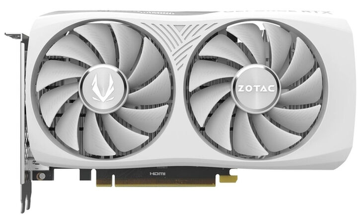 Tarjeta Gráfica ZOTAC GeForce® RTX 4060 Twin Edge White Edition 8GD6 DLSS3 image number 2