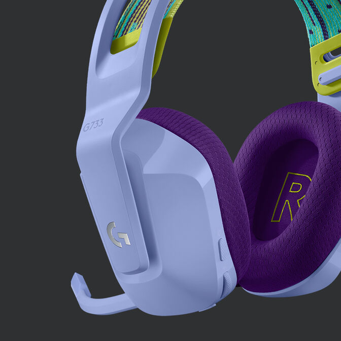 Auriculares Logitech G733 RGB Lightspeed Wireless Lila image number 15