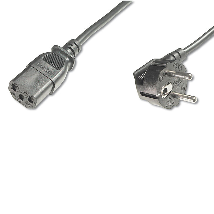 Cable de Alimentación Ewent IEC 1.8m Negro image number 0
