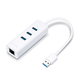 Adaptador USB TP-Link UE330 USB 3.0 para Ethernet Gigabit + 3 Portas USB 3.0 image number null