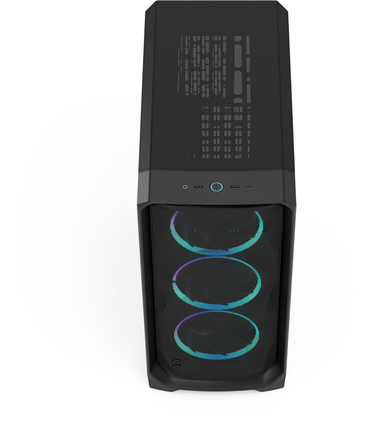 Torre E-ATX Fractal Design Meshify 3 Negra RGB TG Light Tint image number 2