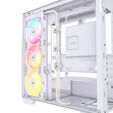 Torre Micro-ATX Corsair 2800X RS-R ARGB Blanco Cristal Templado image number null