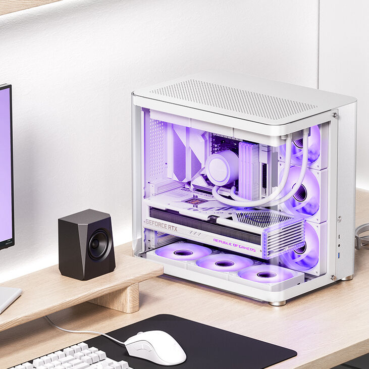 Caja ATX Jonsbo TK-2 2.0 Vidrio Templado Blanco image number 3