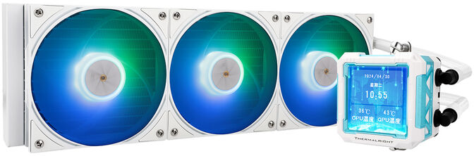 Kit Refrigeraci&oacute;n L&iacute;quida Thermalright Frozen Warframe Pro ARGB Branco - 360mm image number 0