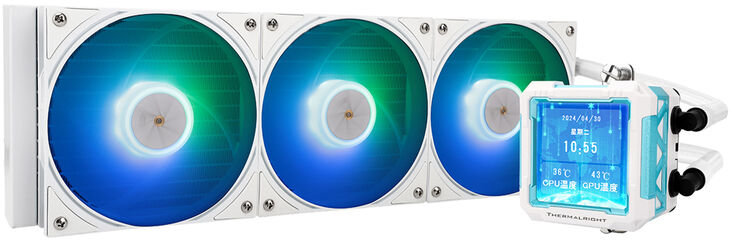 Kit Refrigeración Líquida Thermalright Frozen Warframe Pro ARGB Branco - 360mm image number 0