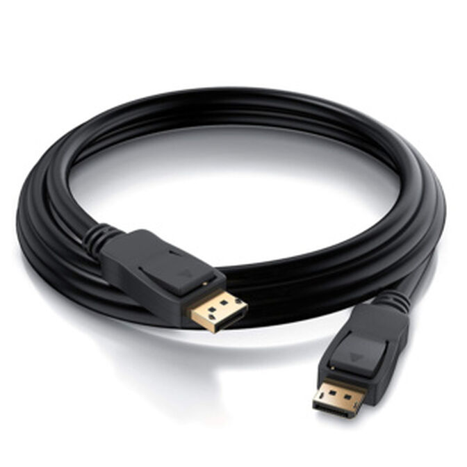 Cable Ewent DisplayPort v1.2, 4k @ 60Hz, A/A AWG32, 2.0m, CU, shielded image number 2