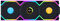 Ventilador Lian Li UNI FAN SL120 LCD Wireless RGB Reverse Blade PWM Negro 120mm (Pack 3)