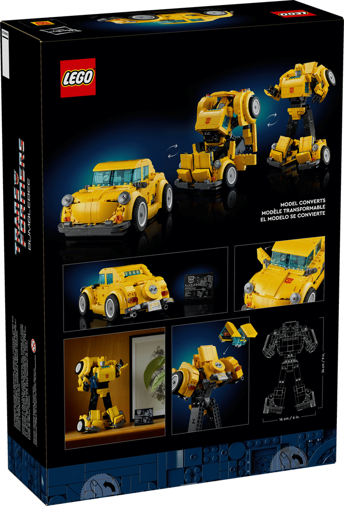 LEGO Icons: Bumblebee, 950 Piezas (10338) image number 1