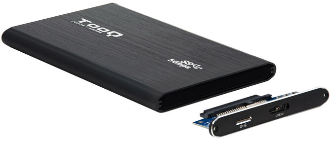 Caja Externa HDD Tooq 2.5" SATA (7mm) - USB 3.0 UASP image number 1