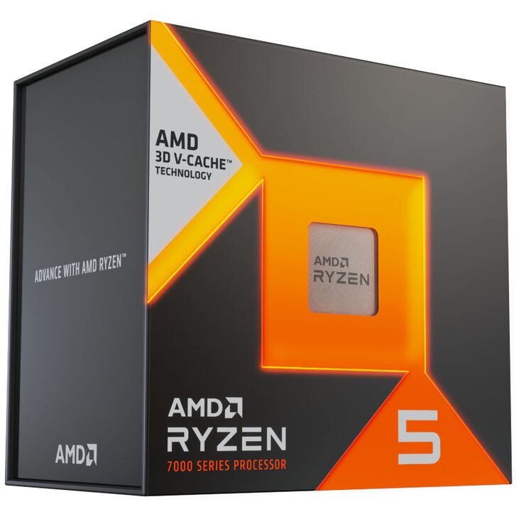 Procesador AMD Ryzen 5 7500X3D 6-Core (4.0GHz-4.5GHz) 102MB AM5 image number 6