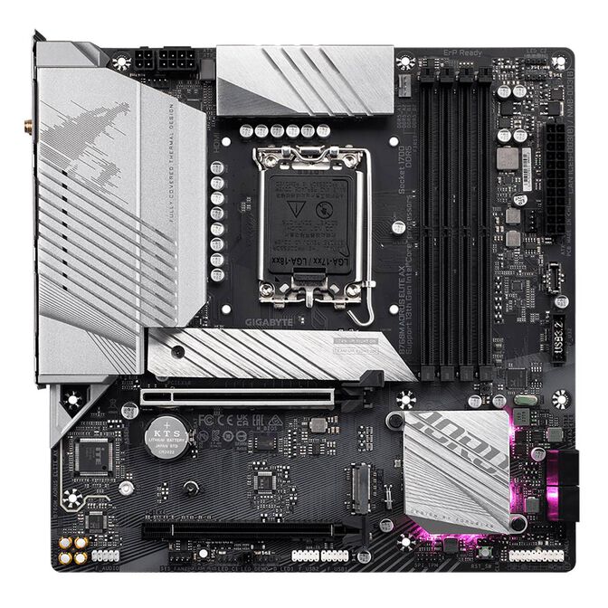 Placa Base Gigabyte B760M AORUS ELITE AX image number 1